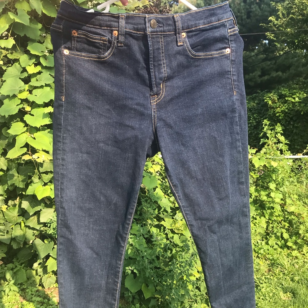 Brand new Gap skinny blue jeans